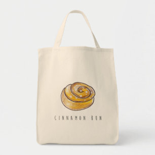 Tote Bag Cinnamon Bun swedish Kanelbulle Funny 