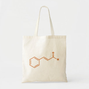 Tote Bag Cinnamon Cinnamaldéhyde Formule chimique moléculai
