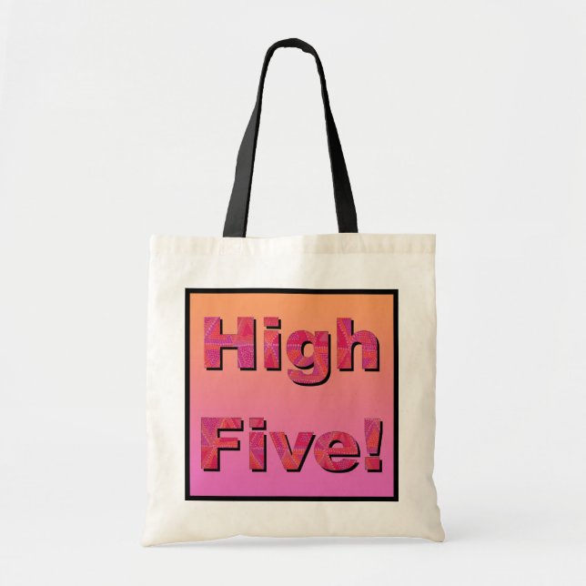 Tote Bag Cinq ! (Devant)