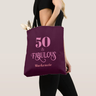 Tote Bag Cinquante et fabuleuse Bourgogne personnalisée