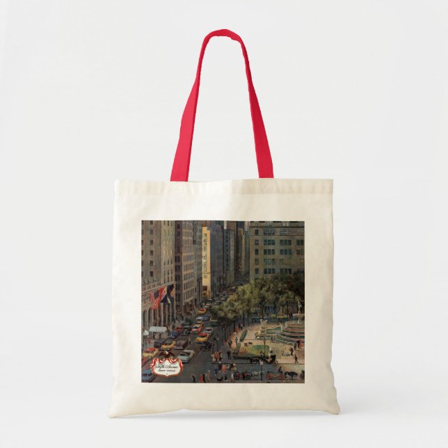 Tote Bag Cinquième avenue par John Falter (Devant)