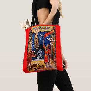 Tote Bag circa 1920 Handy-Bandy magician poster