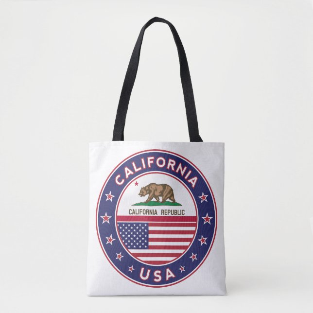 Tote Bag circle design, (Devant)