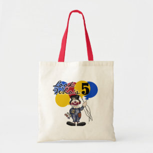 Tote Bag Circus Clown 5e Anniversaire Tshirts et cadeaux
