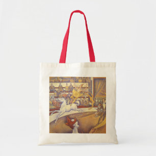 Tote Bag Cirque par Georges Seurat, Art Pointillisme Vintag