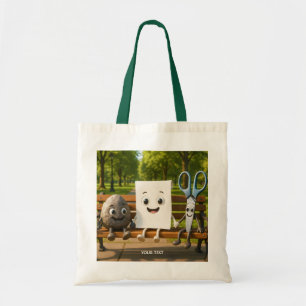 Tote Bag Ciseaux de papier Imaginaire Roche