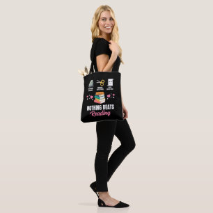 Tote Bag Ciseaux de papier rocheux Rien de mieux à lire