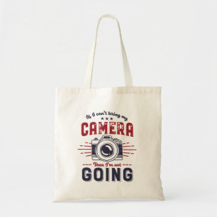 Tote Bag Citation amusante de photographe et de caméra