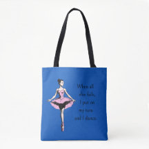 Citation Ballerina vintage et Tutu Cobalt Bleu