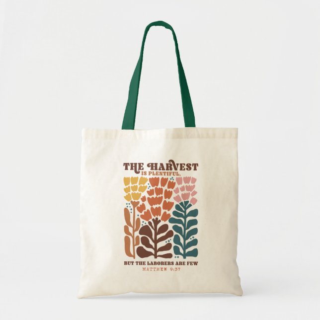 Tote Bag Citation chrétienne de Thanksgiving (Devant)