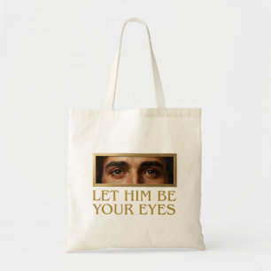 Tote Bag Citation chrétienne dévotionnelle « Qu'il soit vos