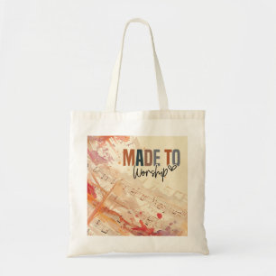Tote Bag Citation chrétienne inspirée faite pour le culte