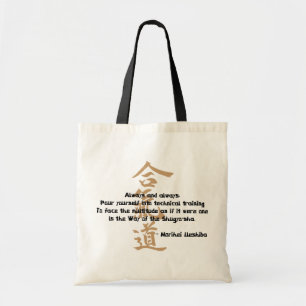 Tote Bag Citation d'Aikido