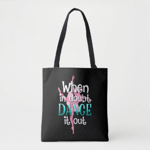 Tote Bag Citation Danseuse de ballet Pirouette Ballerina