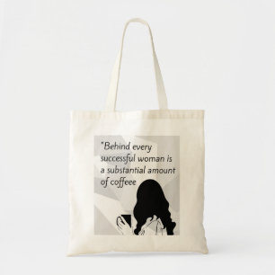 Tote Bag citation de café