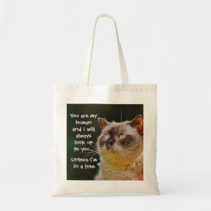 Tote Bag Citation De Chat Drôle Cherchez-Vous