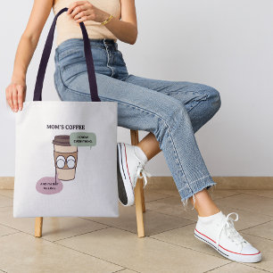 Tote Bag Citation de connaissance secrète de maman café drô