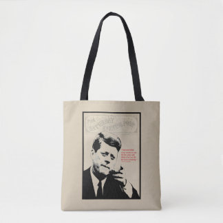 Tote Bag Citation de John F. Kennedy