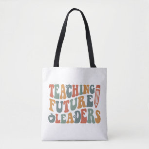 Tote Bag Citation de l'enseignant super Earth Tones