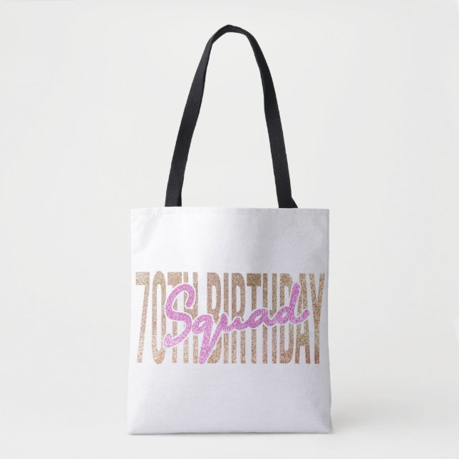 Tote Bag Citation de l'équipe du 70e anniversaire (Devant)