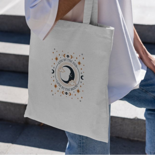 Tote Bag Citation de lune mystique (Créateur téléchargé)