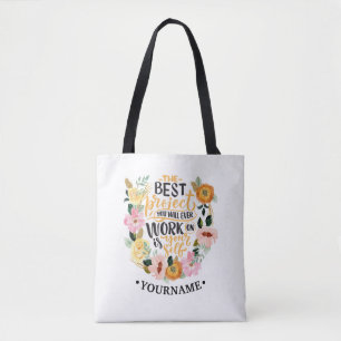 Tote Bag Citation de motivation de l'élégante inspiration f