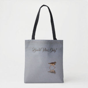 Tote Bag Citation de plage de mignonne Pipette Photographie