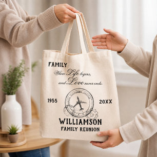 Tote Bag Citation de souvenir de réunion de famille
