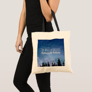 Tote Bag Citation de succès Motivationnel Objectifs d'inspi