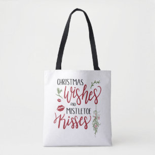 Tote Bag Citation des voeux de Noël et des bisous
