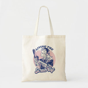 Tote Bag Citation d'infirmière - Vie de blouse