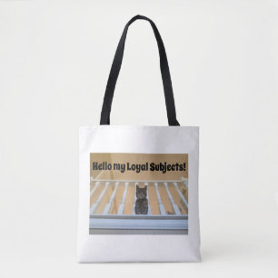 Tote Bag Citation drôle de chat tigré mignon