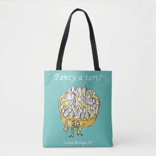 Tote Bag Citation Fantaisiste et Amusante de Tarte au Citro
