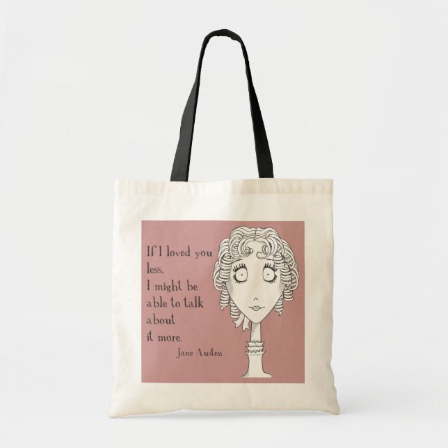 Tote Bag Citation fourre-tout de Jane (Devant)