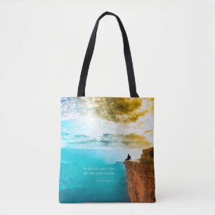 Tote Bag Citation Friedrich Nietzsche Aventure Nature Natur