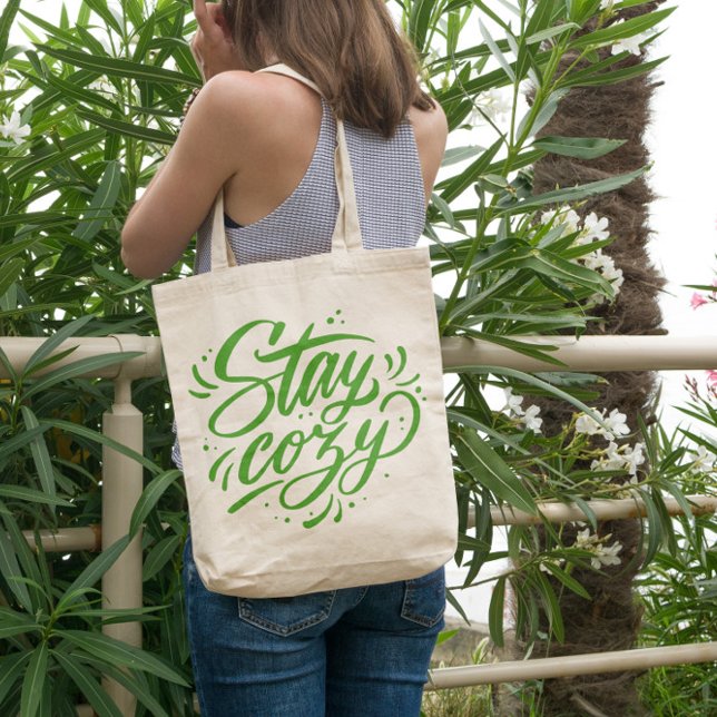 Tote Bag Citation Hiver Cosy (Créateur téléchargé)