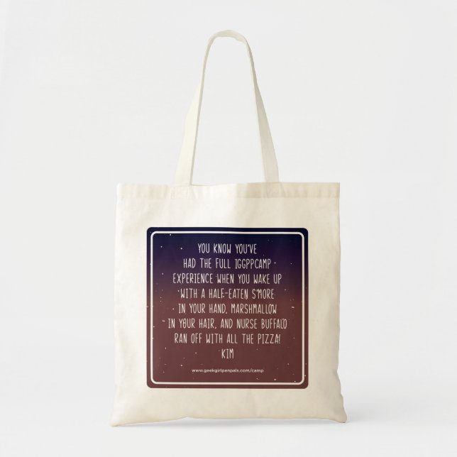 Tote Bag Citation IGGPPCamp Fourre-tout Kim (Devant)