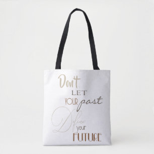 Tote Bag Citation Inspiration - Définir votre avenir