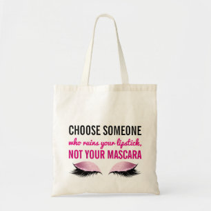Tote Bag Citation inspirée d'amour de typographie de