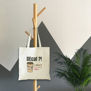 Tote Bag Citation maman amateur de café drôle déca