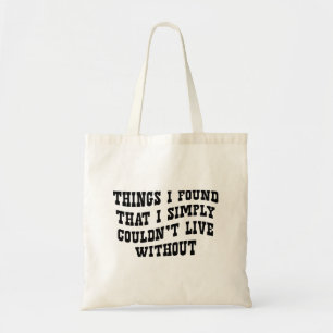 Tote Bag Citation minimaliste moderne de la typographie noi