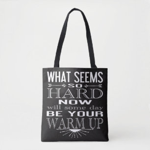 Tote Bag Citation Motivationnelle de la condition physique 