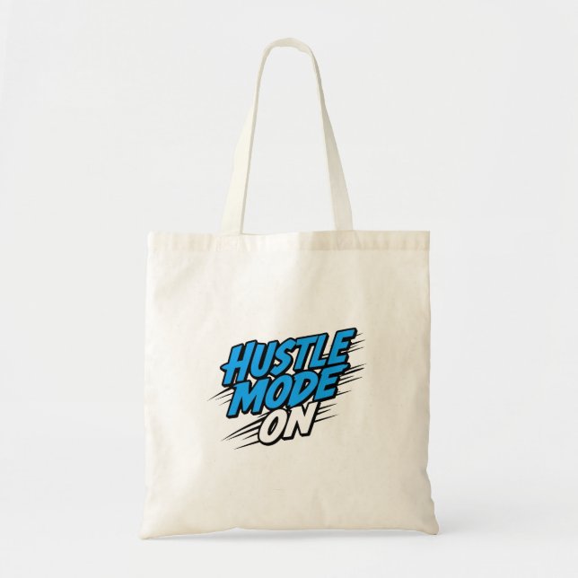 Tote Bag Citation motivationnelle "Mode Bourrin Activé" (Devant)