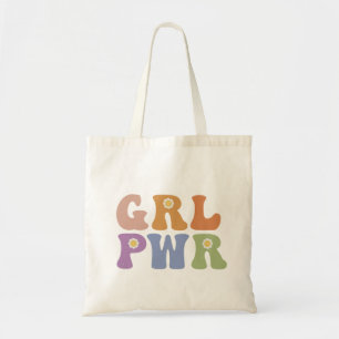 Tote Bag Citation positive de Hippie rétro