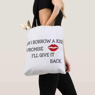 Tote Bag Citation Romantique Drôle