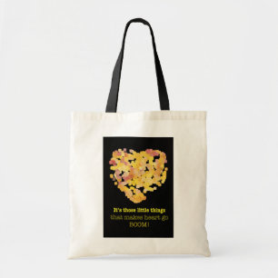 Tote Bag Citation sur l'amour : Ce sont ces petites choses 