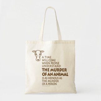 Tote Bag Citation sur les droits des animaux