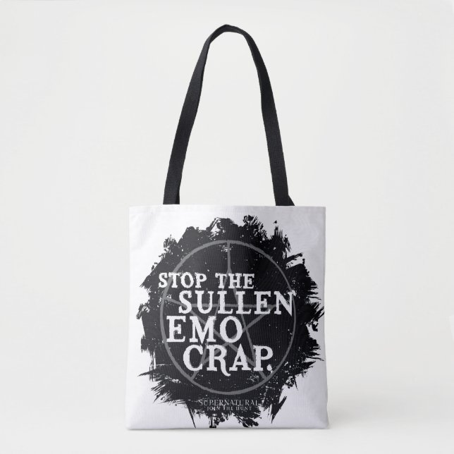 Tote Bag Citation surnaturelle "Emo" (Devant)
