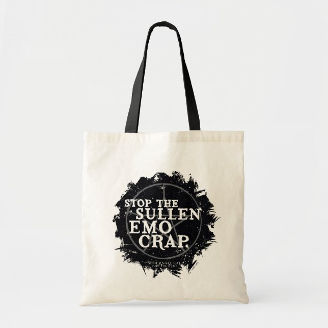 Tote Bag Citation surnaturelle "Emo" (Devant)