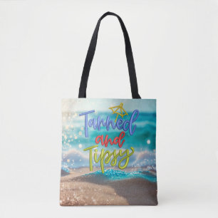 Tote Bag Citation Tipsy Tannée Ocean Beach